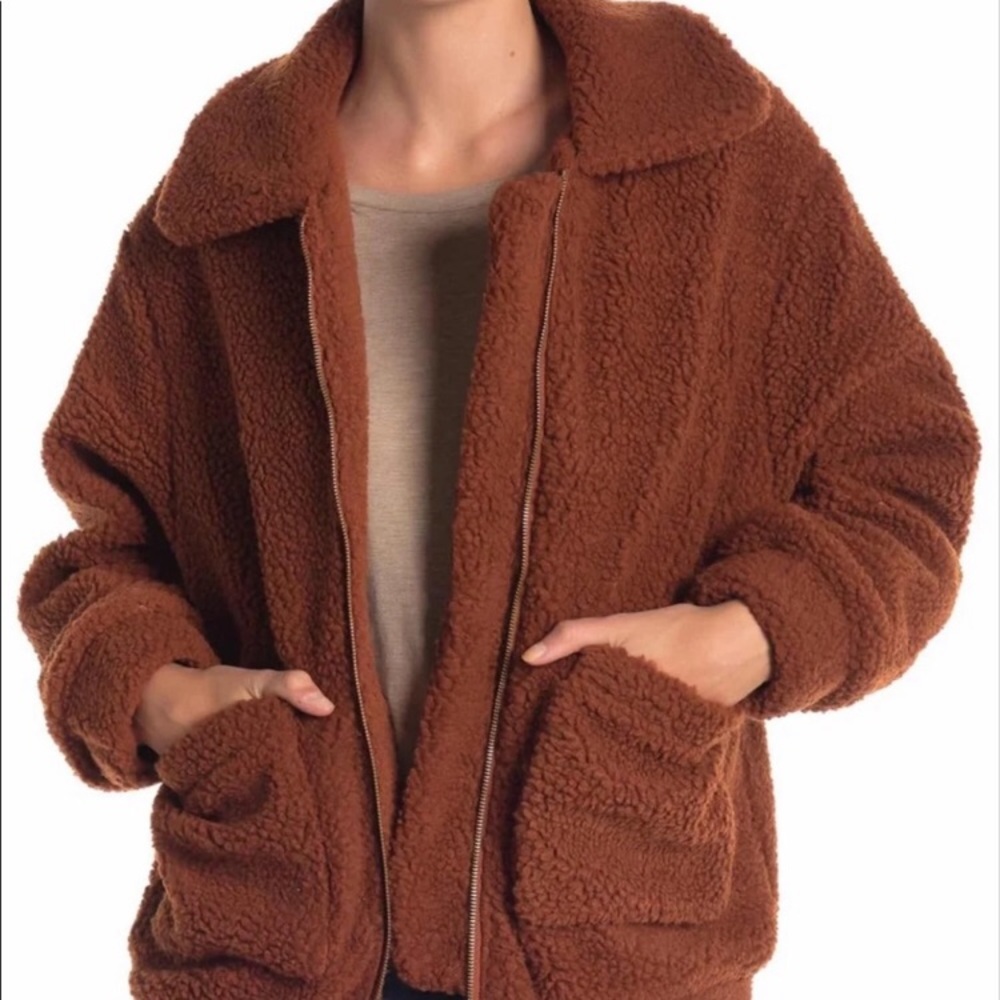 Brown Teddy Jacket - image 1